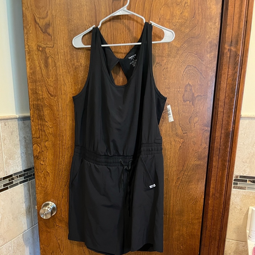Torrid Active Black Romper